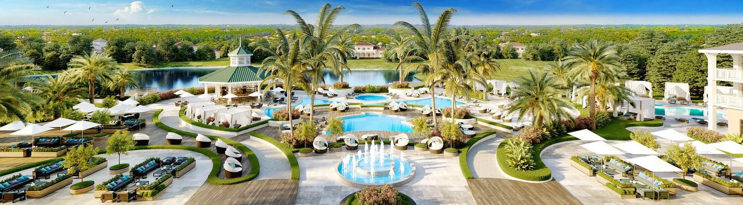 Resort pool and amenities